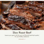 Slow roast beef recipe